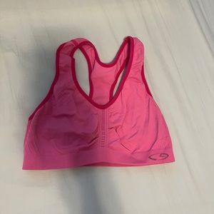 Pink Sports bra